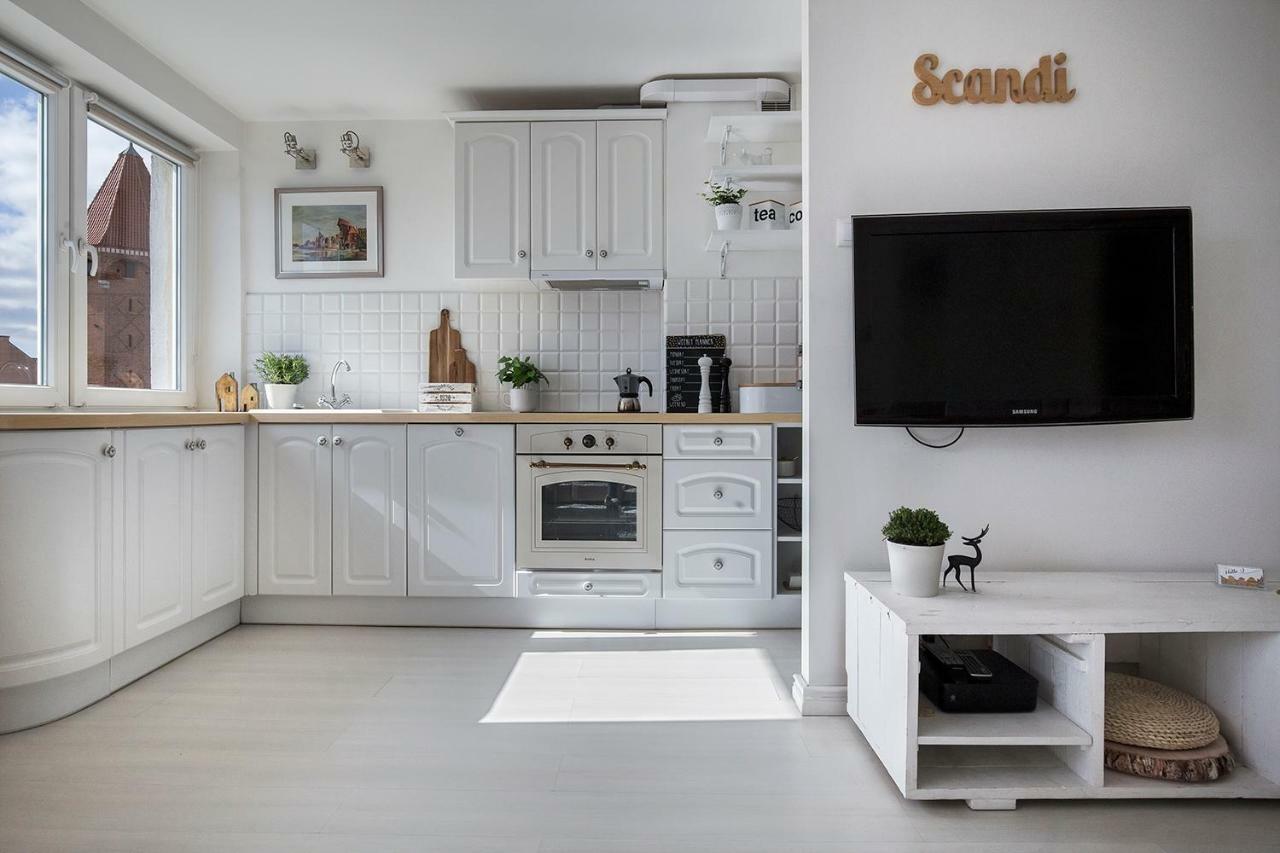 Scandi Old Town Apartment กดัญสก์ ภายนอก รูปภาพ